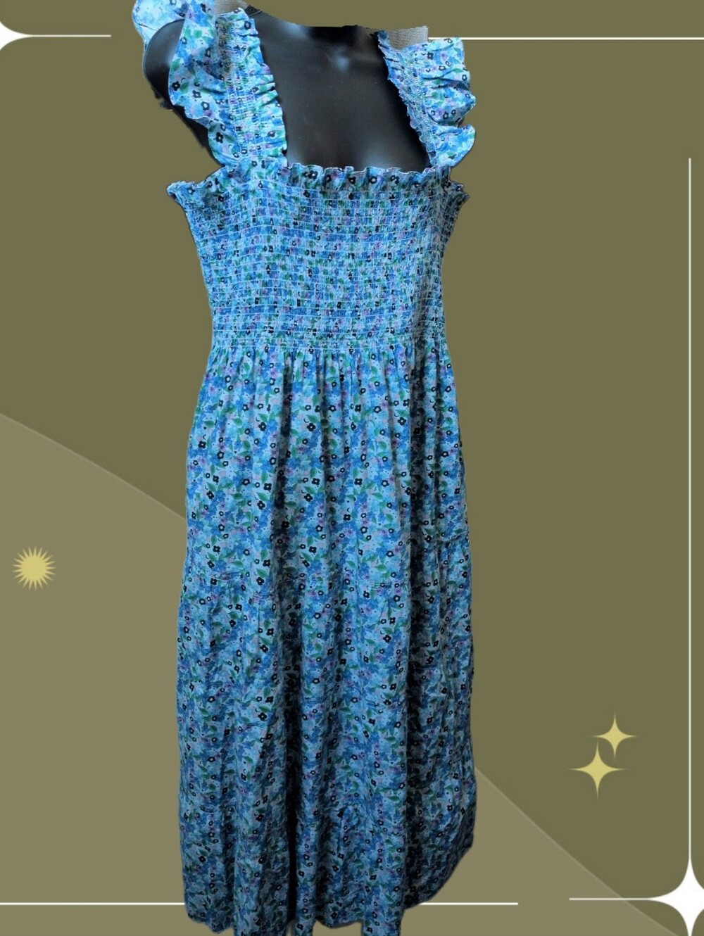 ✨ Limited Edition Hill House X Stephanie  Fishwick Ellie Nap Dress Size XL